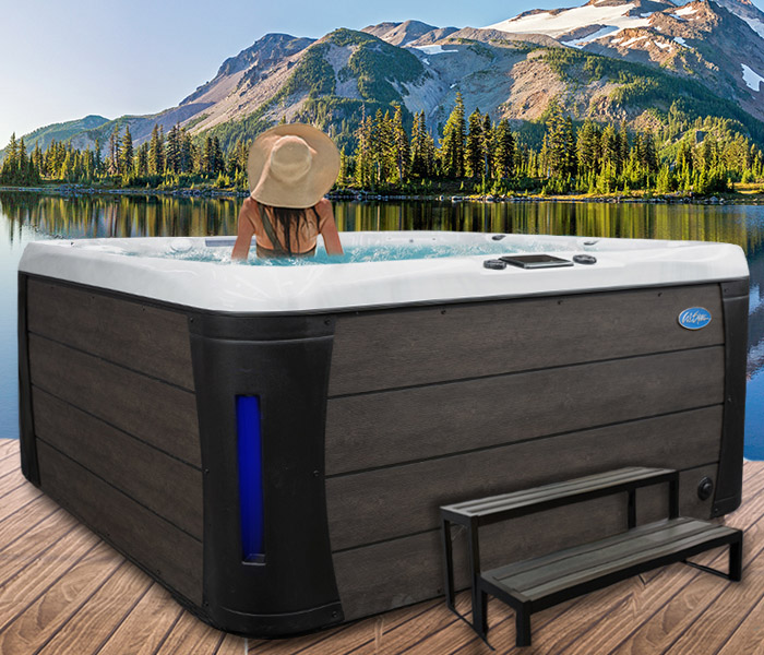 Calspas hot tub being used in a family setting - hot tubs spas for sale Notodden